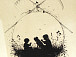 Дети на лугу. Вариант иллюстрации к рассказу В. Куликовой «Шарик». 1882.